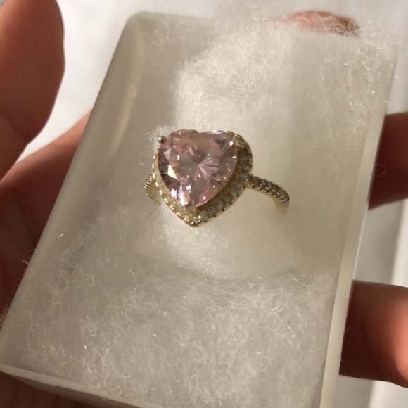 Pink heart ring - Picture 4 of 6